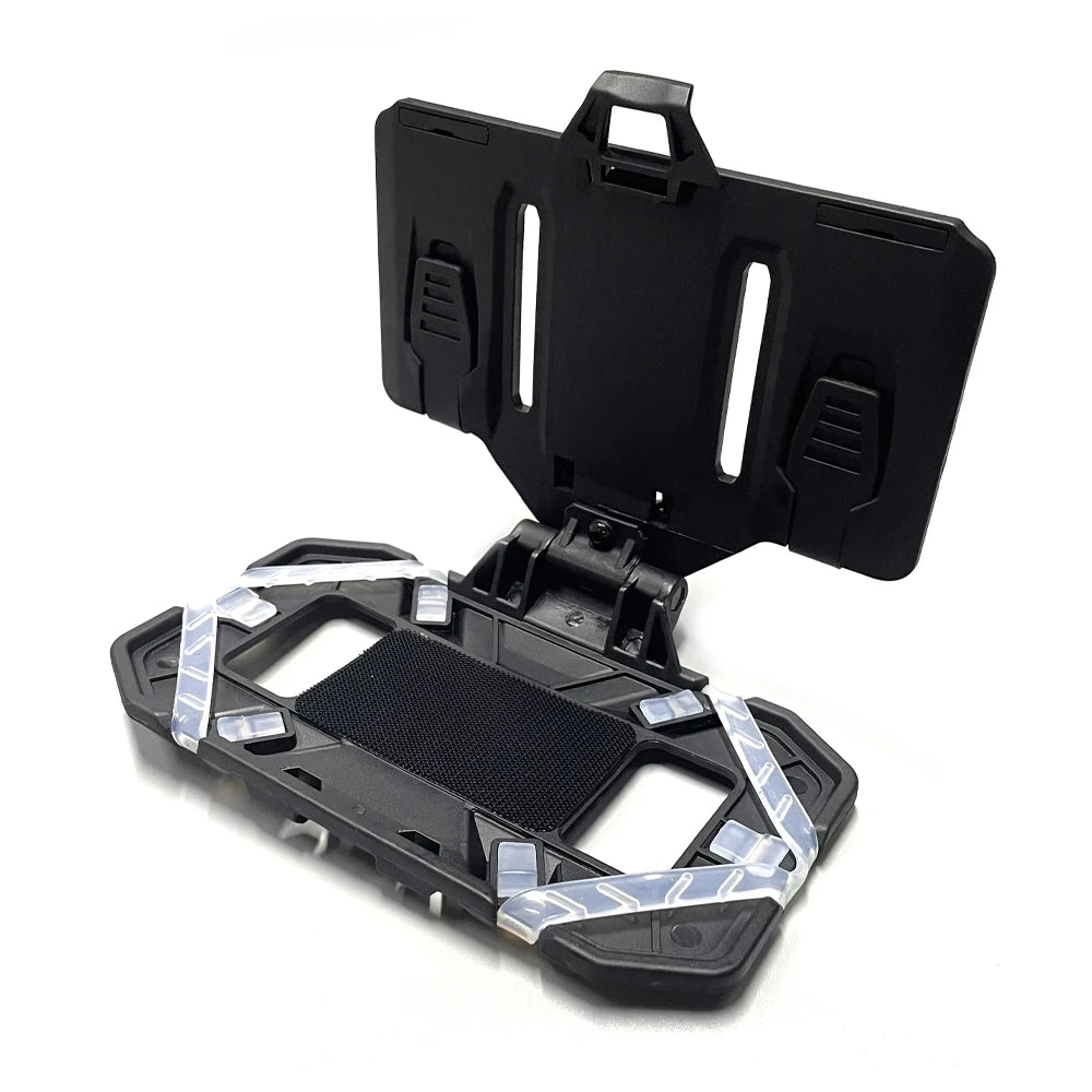 Suporte tático molle para telefone, placa de navegação dobrável, equipamento de retenção para celular, acessórios para colete de caça airsoft