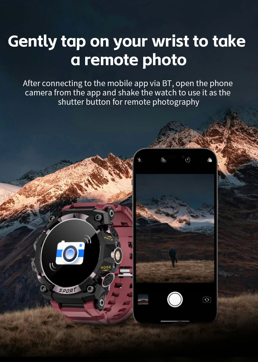 Lokmat novo ataque 3 pro robusto relógio inteligente bluetooth chamadas rastreador de fitness lanterna mensagem push monitor freqüência cardíaca para o telefone