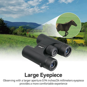 Svbony f9333a/f9333b binóculos 10x42/8x32 telescópio poderoso profissional hd equipamento de acampamento de longo alcance para viagens suv