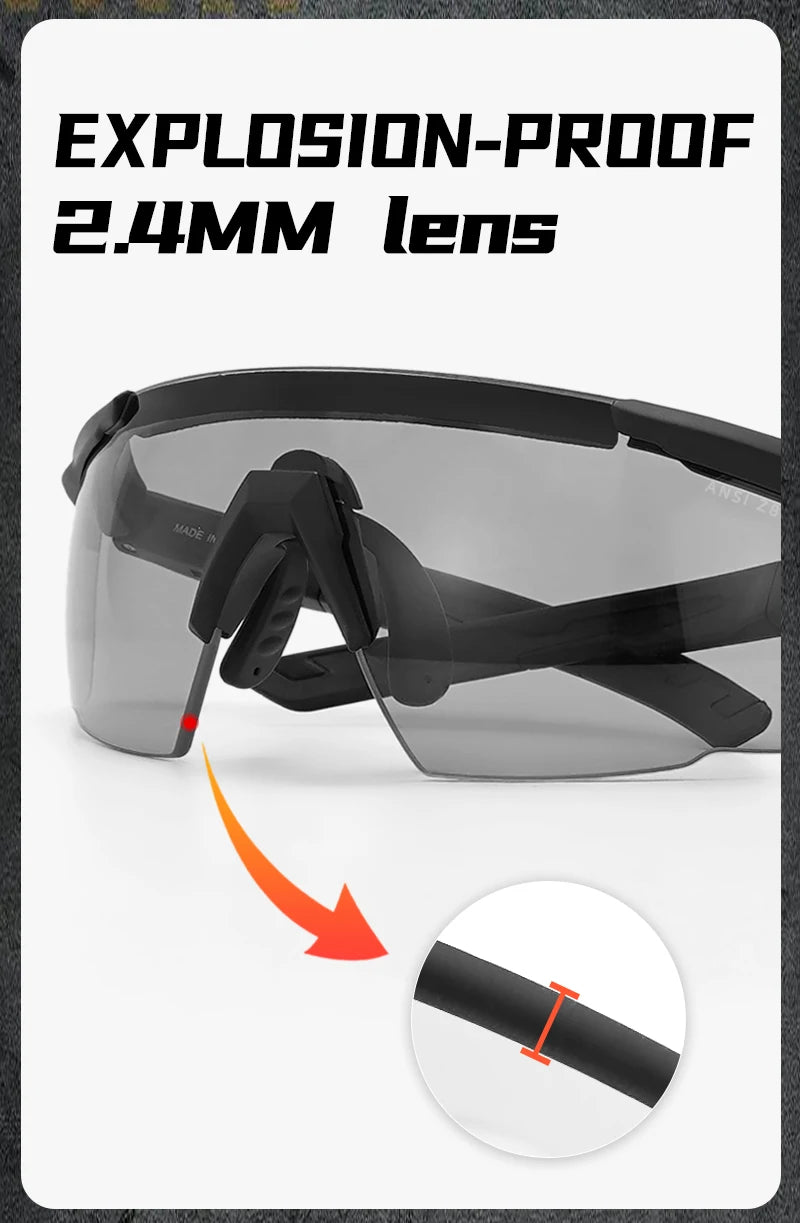 Conjunto de óculos tático com 3 lentes, à prova de vento, poeira, cs, tiro militar, à prova de balas, óculos de sol para motocicleta, montanhismo