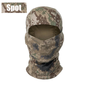 Balaclava Tático Multicam, Máscara Facial Completa, Capa Escudo, Chapéu De Ciclismo E Caça, Cachecol De Camuflagem