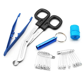 Outdoor First Aid Bag Portátil, Kit de Sobrevivência, Suprimentos de Emergência, Caça, Caminhada, Camping, Uso Multiuso