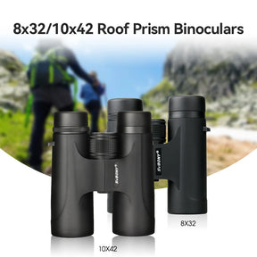 Svbony f9333a/f9333b binóculos 10x42/8x32 telescópio poderoso profissional hd equipamento de acampamento de longo alcance para viagens suv