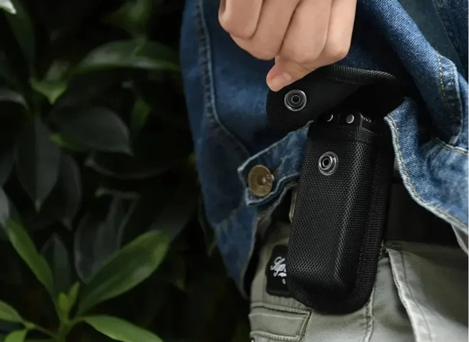 Novo edc tático facas capa sacos de náilon oxford conjunto faca dobrável embalagem caso náilon presente conjunto faca alicate bainha bolsa