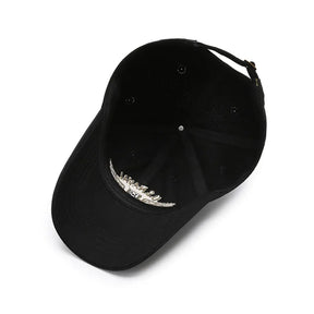 Boné de beisebol camuflado unissex clássico verde escuro chapéu pai respirável ajustável chapéus táticos para mulheres e homens