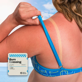 Kit de queimaduras de ressaco de rinoceronte, 4 peças de curativos de queimadura 4x4”, 8 pacotes de gel de queimadura 3,5g, 4 peças de almofadas de queimadura, kit de primeiros socorros, resfriamento e calmante