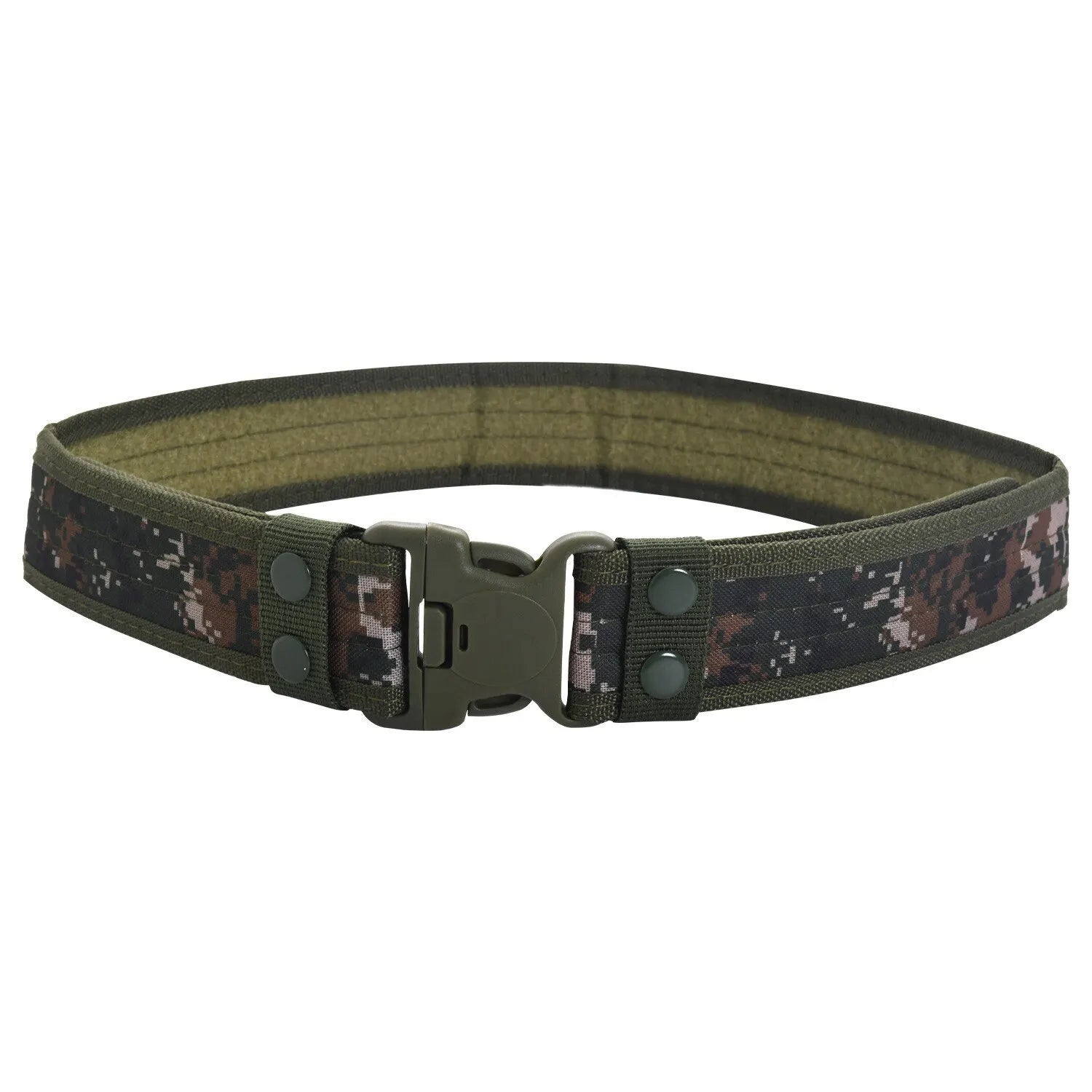 Cinto masculino camuflagem ao ar livre cinto tático oxford pano cinto de montanhismo cinto de náilon cintura larga cinto de trabalho cintos neutros