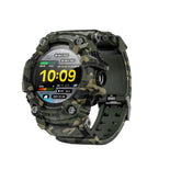 Lokmat ATTACK-GT atualização esporte relógio inteligente à prova dwaterproof água bluetooth chamadas robustos smartwatches lanterna rastreador de fitness para o telefone