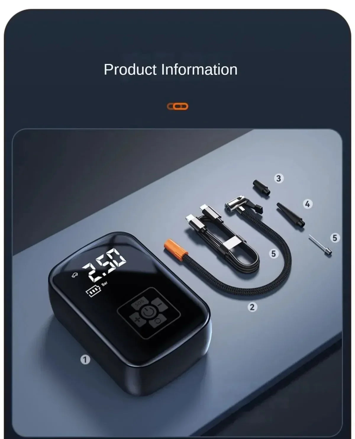 Compressor de ar sem fio para carro, bomba elétrica para inflar pneus, motocicleta, bicicleta, barco, bolas de pneus automotivos infláveis