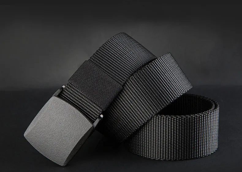 Fivela automática Nylon Masculino Exército Tático Cinto Mens Cintura Militar Canvas Cintos Alta Qualidade Strap