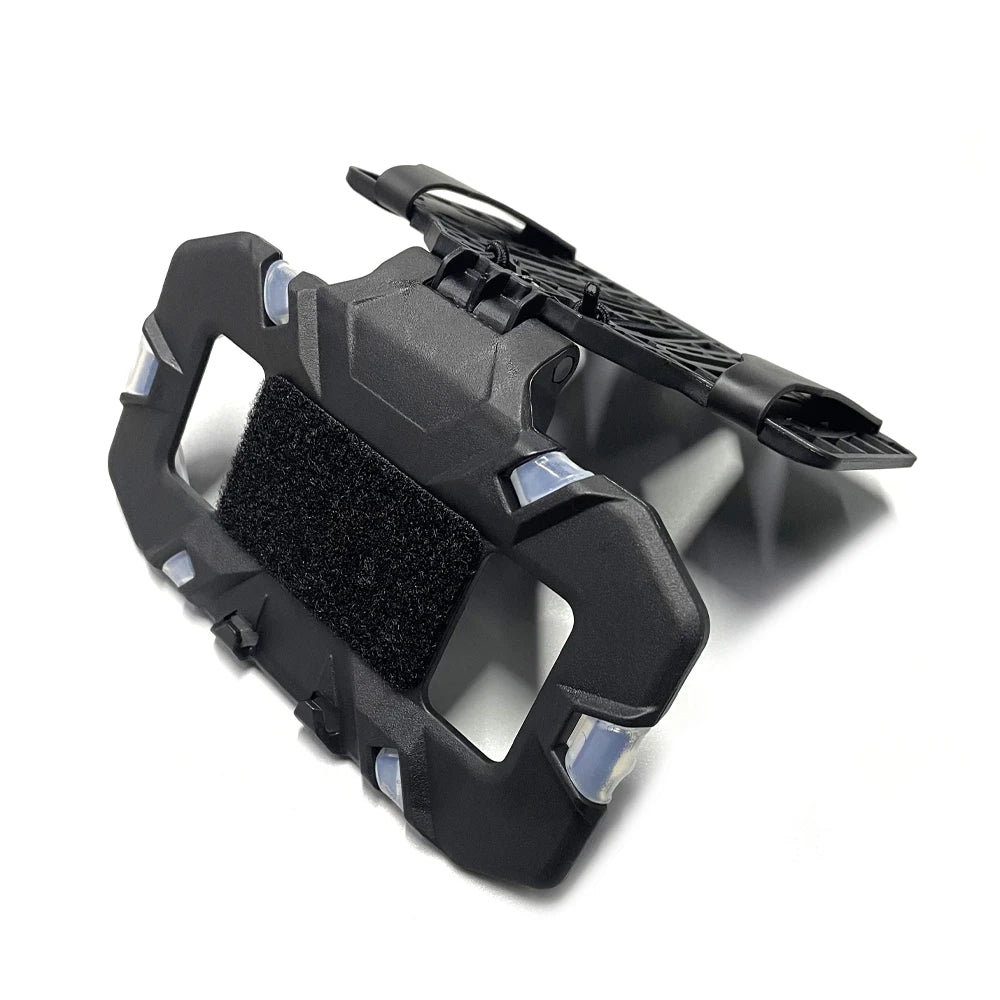 Suporte tático molle para telefone, placa de navegação dobrável, equipamento de retenção para celular, acessórios para colete de caça airsoft
