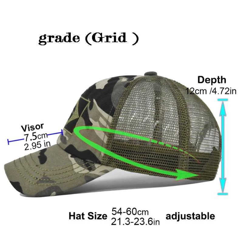 Boné de beisebol bordado masculino impressão bandeira brasileira/casual esportes tático chapéu camuflagem chapéu caminhadas chapéu de pesca