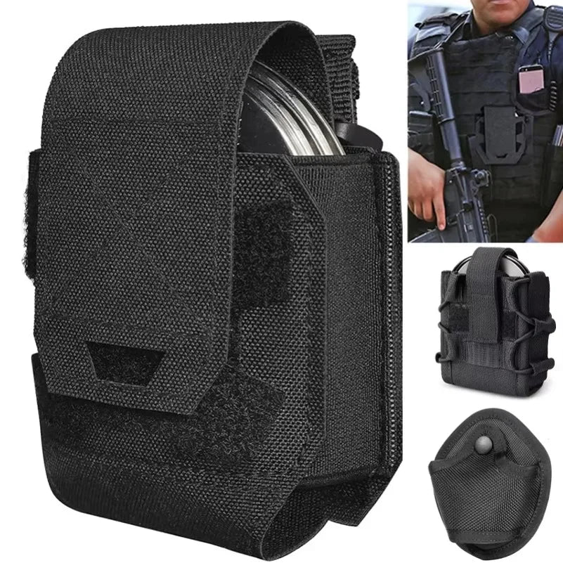 Manilhas titular tático algemas molle bolsa manilhas caso coldre universal liberação rápida punhos padrão para colete