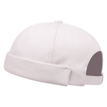 2024 novo gorro hip hop solidéu na moda cor streetwear portátil melão boné moda headwear bonés painéis elásticos hip hop chapéu
