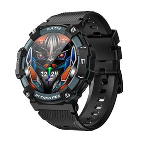 LOKMAT-ATTACK 2 PRO relógios inteligentes para homens e mulheres, fitness, esportes ao ar livre, monitoramento de saúde, compatível com android, ios