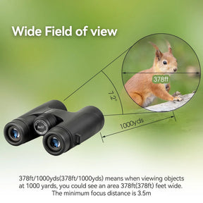 Svbony f9333a/f9333b binóculos 10x42/8x32 telescópio poderoso profissional hd equipamento de acampamento de longo alcance para viagens suv