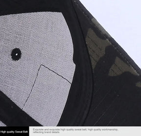 Boné de beisebol camuflado ao ar livre masculino tático CP chapéu ajustável esportes ciclismo boné de língua de pato