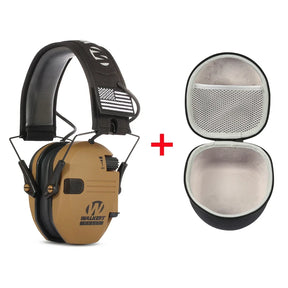 Protetores de orelha eletrônicos táticos militares, caça ao ar livre, captador de som, proteção de redução de ruído, fone de ouvido nrr 23db