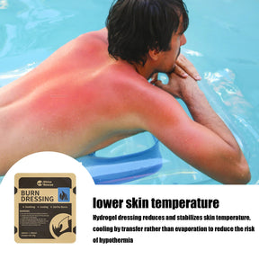 Kit de gel para queimaduras Rhino Rescue 69g - Primeiros socorros para camping e caminhadas (embalagens individuais)