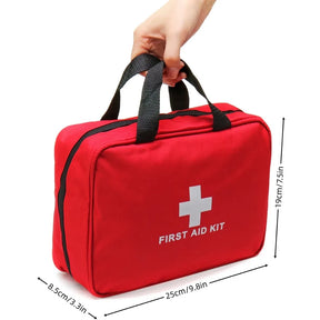 Outdoor First Aid Bag Portátil, Kit de Sobrevivência, Suprimentos de Emergência, Caça, Caminhada, Camping, Uso Multiuso