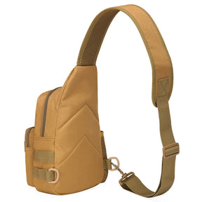 Ao ar livre tático camuflagem chaleira pacote de peito sacos dos homens caminhadas mochila náilon caça pesca molle exército trekking bolsa ombro