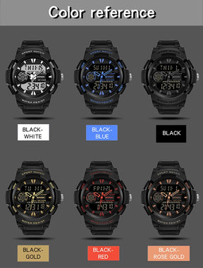 Sanda marca superior g-estilo relógio militar masculino led digital esportes cronômetro relógios homem à prova dwaterproof água relógio de pulso de quartzo eletrônico dos homens