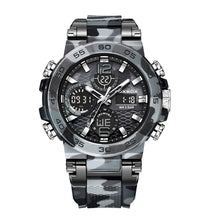 LIGE Digital Men Militar Watch 50m Relógio de pulso à prova d'água LED Relógio de quartzo Relógio esportivo Masculino Relógios grandes Homens Relogios Masculino