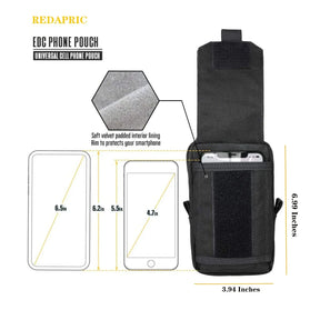 Bolsa de cintura Molle tática para homens, EDC Tool Pouches, Utility Gadget Organizer Vest, Fanny Pack, Mobile Phone Case, Bolsa, ao ar livre
