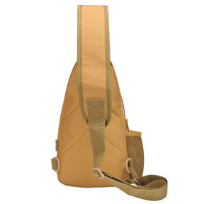 Ao ar livre tático camuflagem chaleira pacote de peito sacos dos homens caminhadas mochila náilon caça pesca molle exército trekking bolsa ombro