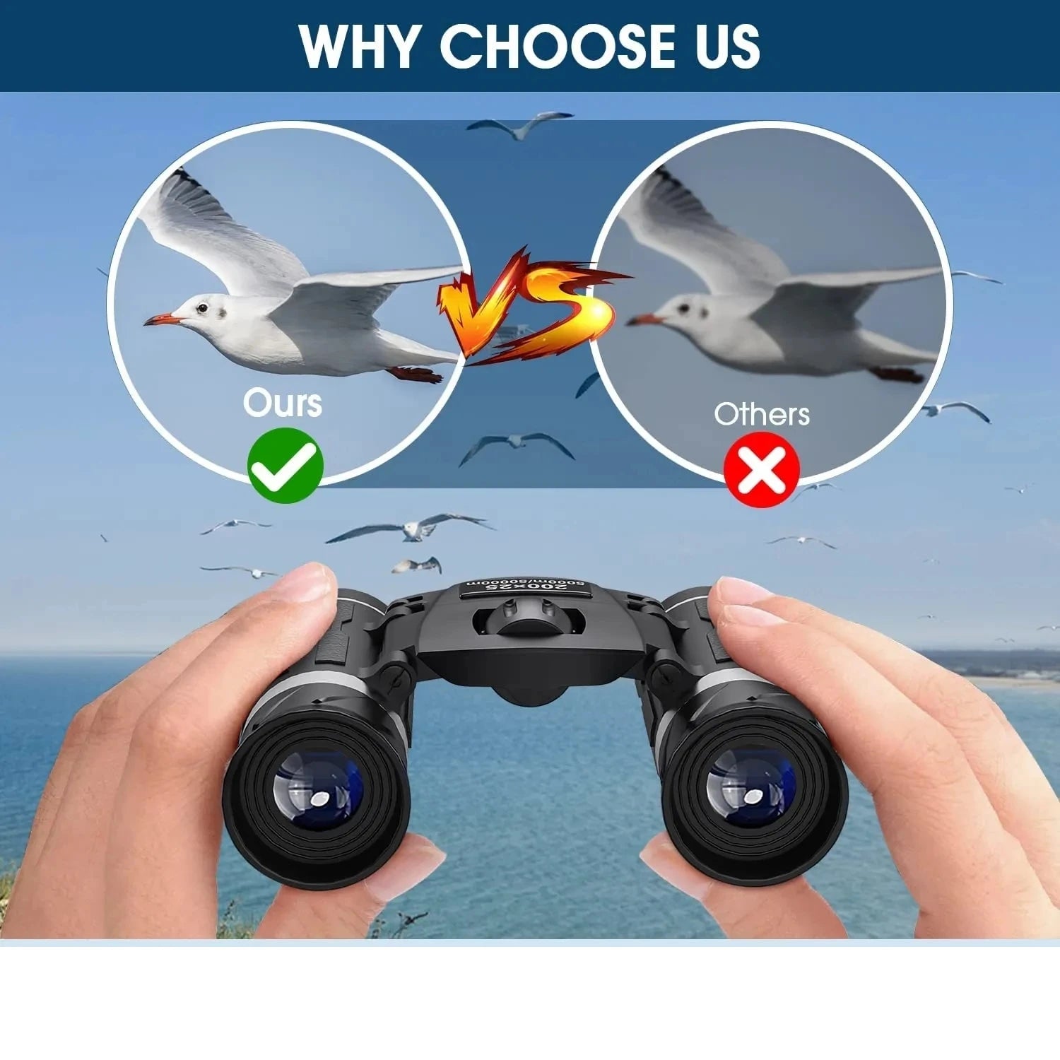 9000x25 hd zoom portátil poderoso binóculos de longo alcance bak4 telescópio jumelles óptica dobrável para caça ao ar livre acampamento