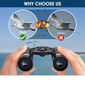 9000x25 hd zoom portátil poderoso binóculos de longo alcance bak4 telescópio jumelles óptica dobrável para caça ao ar livre acampamento