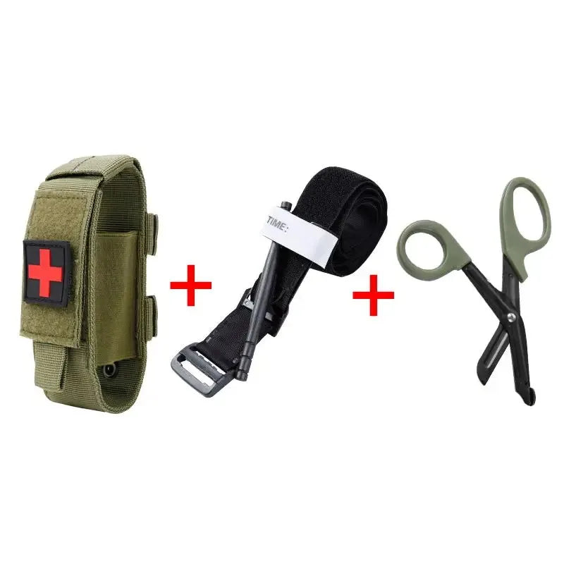 Torniquete militar ao ar livre, Torniquetes de combate tático, Spinning Medical Emergency Belt, Camping Exploração, Sobrevivência ao ar livre