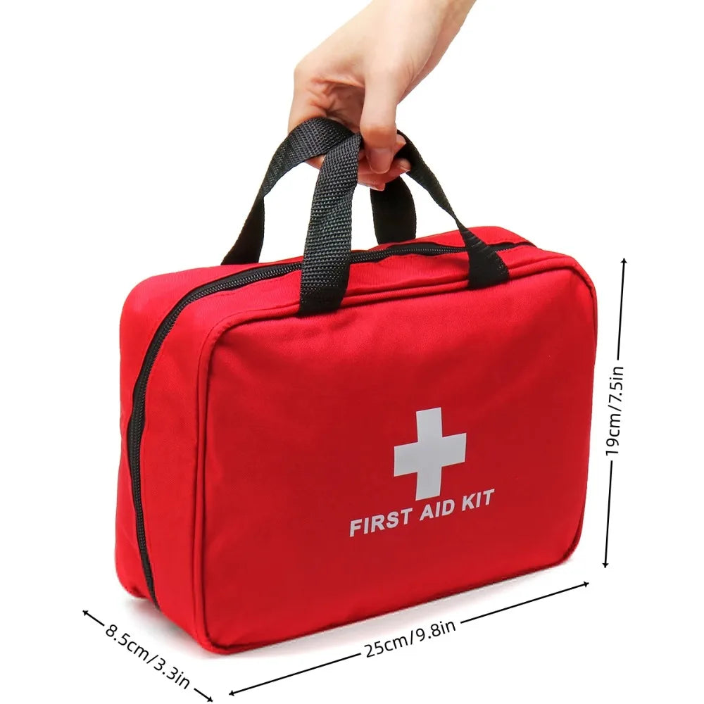 Outdoor First Aid Bag Portátil, Kit de Sobrevivência, Suprimentos de Emergência, Caça, Caminhada, Camping, Uso Multiuso