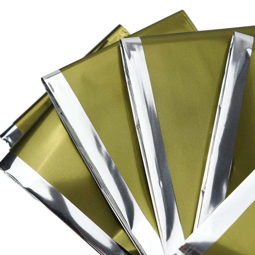 Rinoceronte resgate 210*160cm cobertor de sobrevivência de emergência ao ar livre primeiros socorros térmico quente calor espaço folha siliver