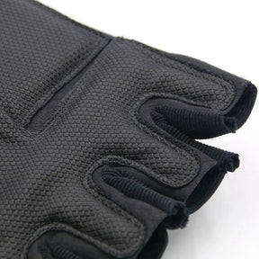Meio dedo luvas masculinas ao ar livre militar tático luvas esportes tiro caça airsoft motocicleta ciclismo luvas