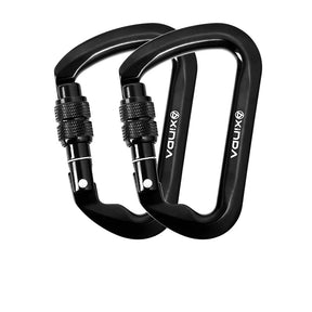 Xinda mosquetão ao ar livre escalada montanha pouso 30kn equipamento de operação de alta altitude liga alumínio fivela de segurança gancho