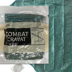 Bandagem triangular de rinoceronte, gravata de combate essencial para cada kit de primeiros socorros, suporte e imobilização de lesões, casa e exterior