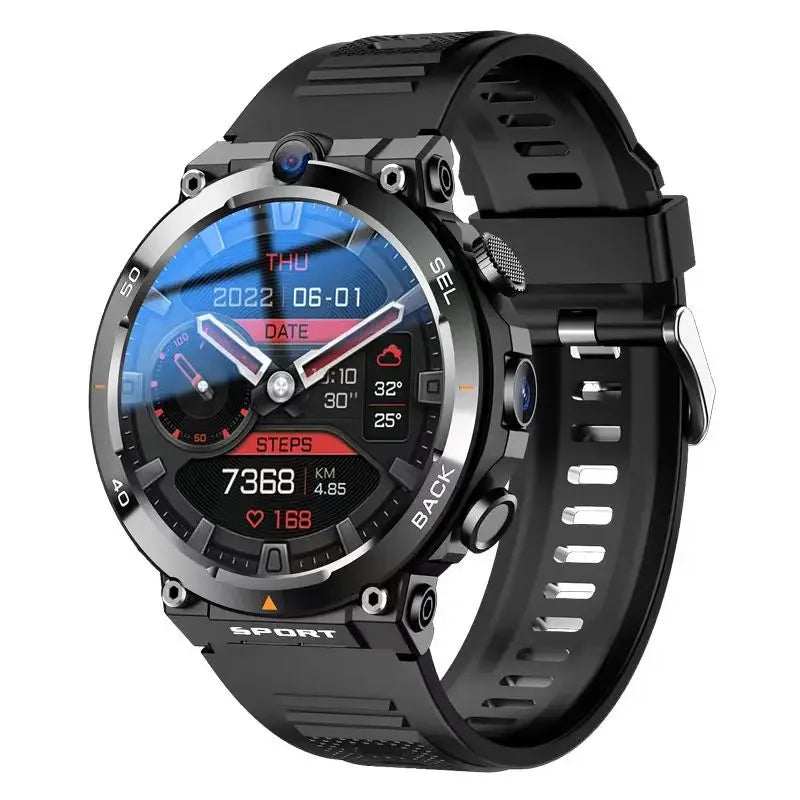 4g rede android relógio inteligente 5mp câmera dupla gps wifi nfc google play app download gratuito rosto desbloquear masculino feminino smartwatch
