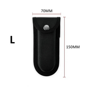 Novo edc tático facas capa sacos de náilon oxford conjunto faca dobrável embalagem caso náilon presente conjunto faca alicate bainha bolsa