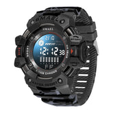 Smael relógio digital militar led esportes relógios de pulso 50m à prova dwaterproof água led cronômetro 8050 relógios do exército digital grande dail relógio alarme