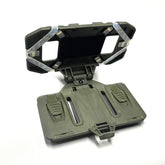 Suporte tático molle para telefone, placa de navegação dobrável, equipamento de retenção para celular, acessórios para colete de caça airsoft