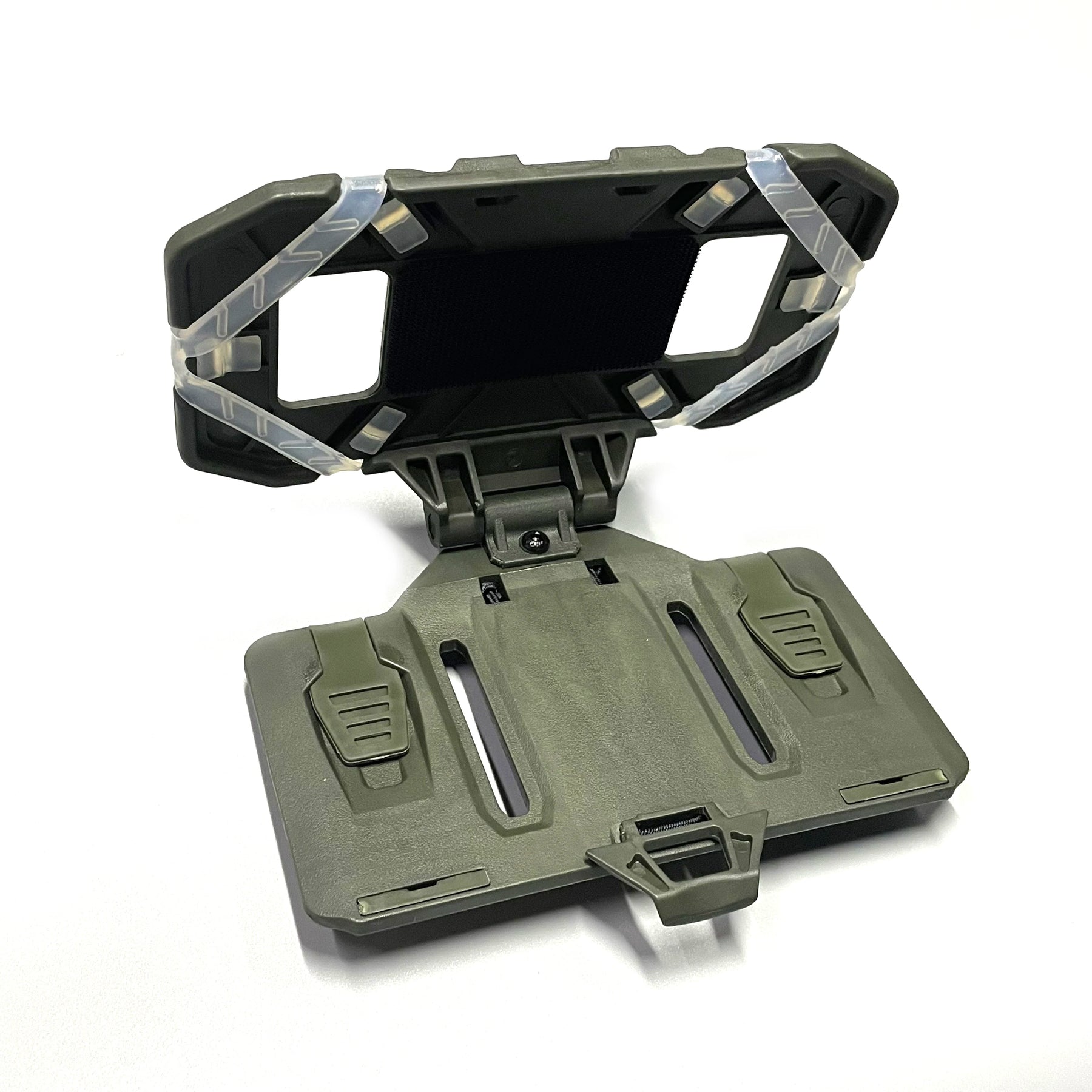 Suporte tático molle para telefone, placa de navegação dobrável, equipamento de retenção para celular, acessórios para colete de caça airsoft