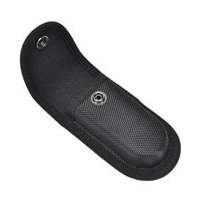 Bainha preta dobrável faca alicate saco bolsa caso bainha cinto de náilon laço bolso transportar armazenamento lanterna titular pacote cintura