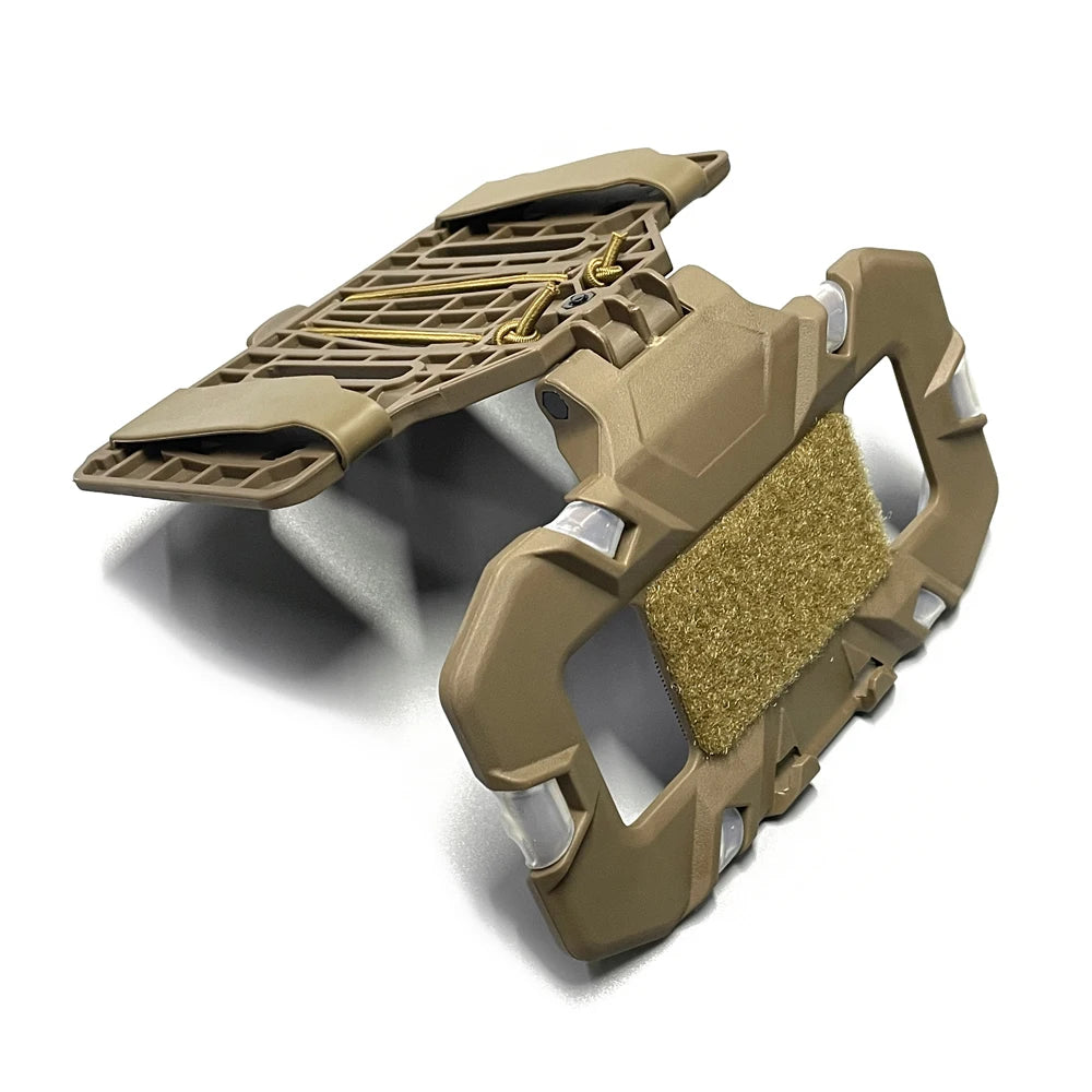 Suporte tático molle para telefone, placa de navegação dobrável, equipamento de retenção para celular, acessórios para colete de caça airsoft