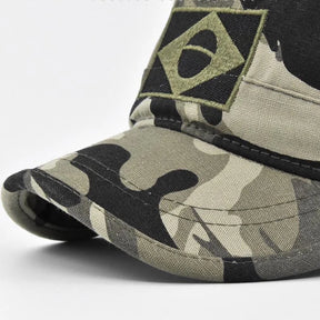 Boné de beisebol bordado masculino impressão bandeira brasileira/casual esportes tático chapéu camuflagem chapéu caminhadas chapéu de pesca