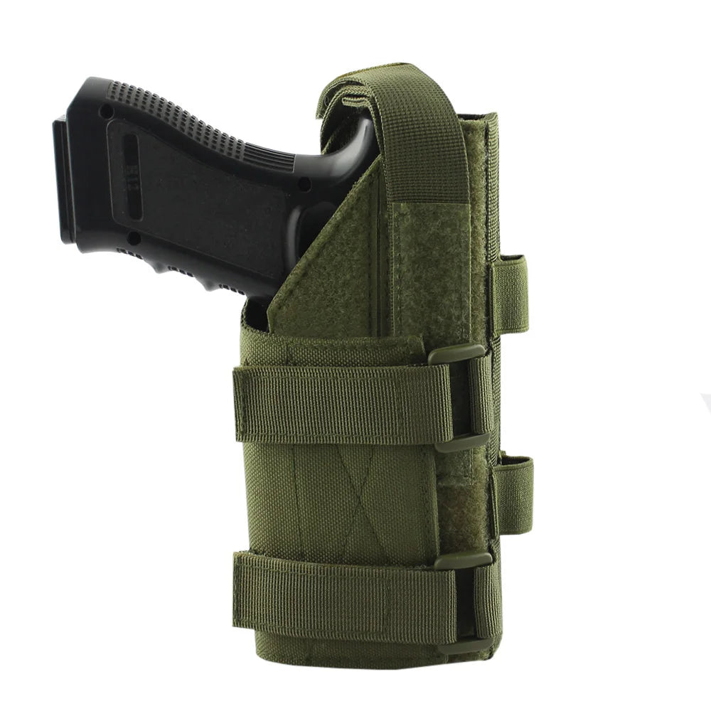 Coldre de arma de caça molle cinto modular coldre de pistola para canhotos m9 1911 glock 17 19 22 23 31 32 34 35
