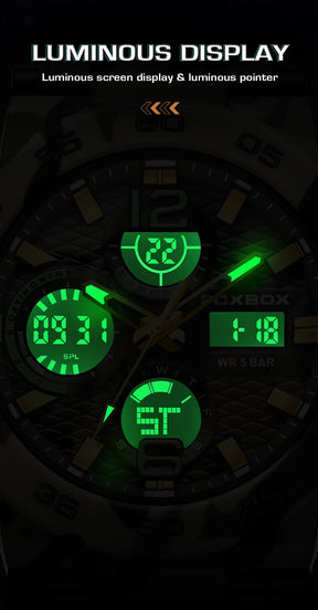 LIGE Digital Men Militar Watch 50m Relógio de pulso à prova d'água LED Relógio de quartzo Relógio esportivo Masculino Relógios grandes Homens Relogios Masculino