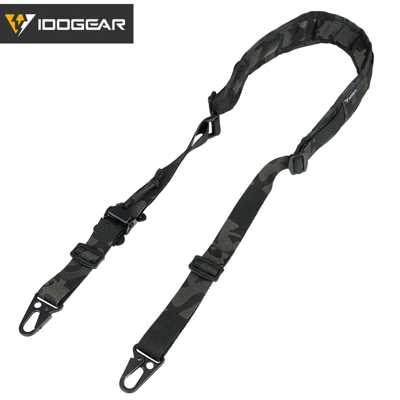 IDOGEAR Tactical R-ifle Slingster 2 Pontos Caça Quick Pull Ranger Verde 3428