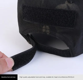 Boné de beisebol camuflado ao ar livre masculino tático CP chapéu ajustável esportes ciclismo boné de língua de pato