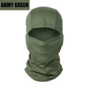 Balaclava Tático Multicam, Máscara Facial Completa, Capa Escudo, Chapéu De Ciclismo E Caça, Cachecol De Camuflagem